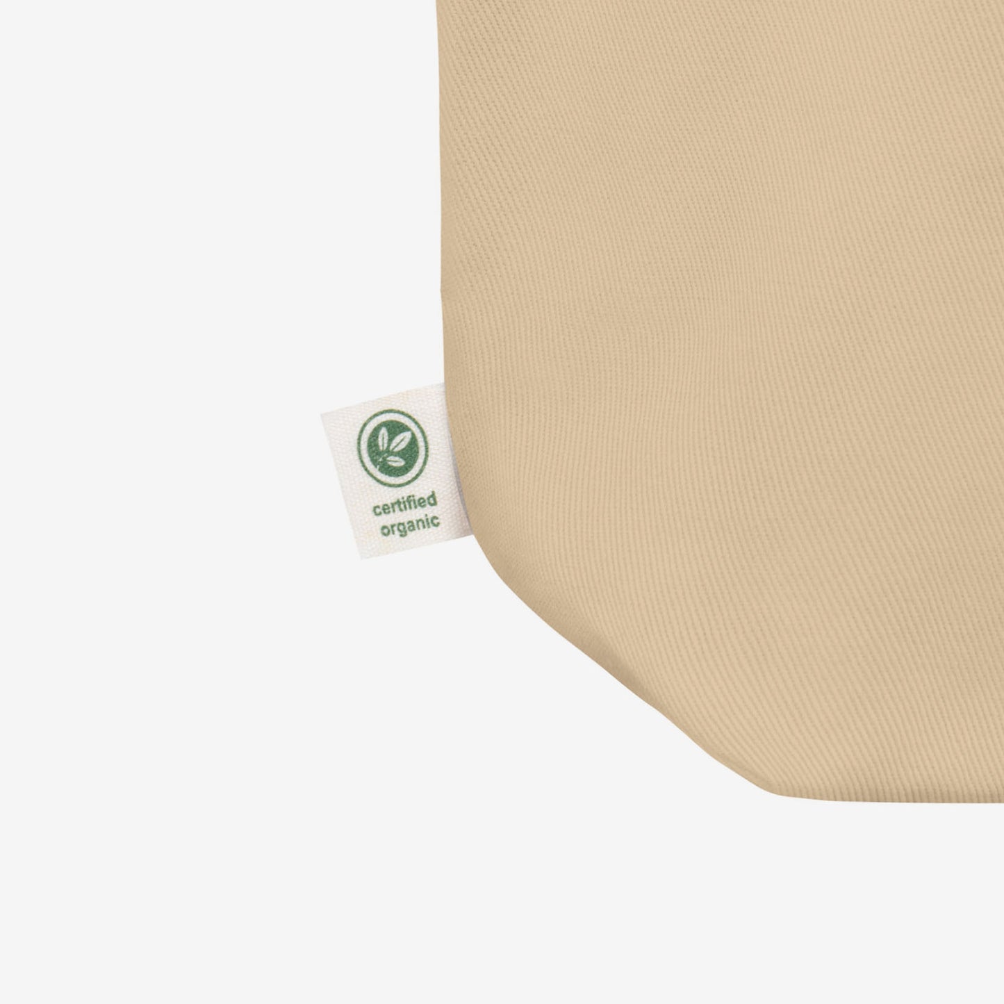 Official KINO band tote bag featuring Gruppa Krovi album cover art created by Viktor Tsoi and the КИНО classic logo on the the reverse. Closeup details photo. www.kinoband.com