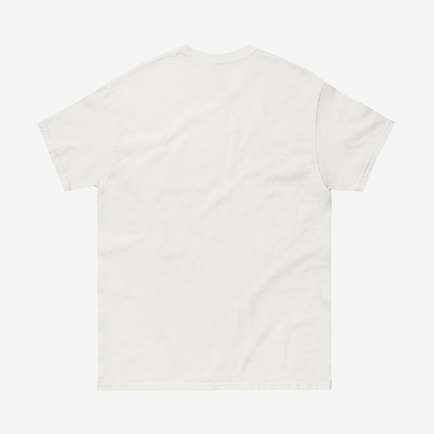 Official Viktor Tsoi Igla movie white shirt. Back side. Exclusive merch from www.kinoband.com